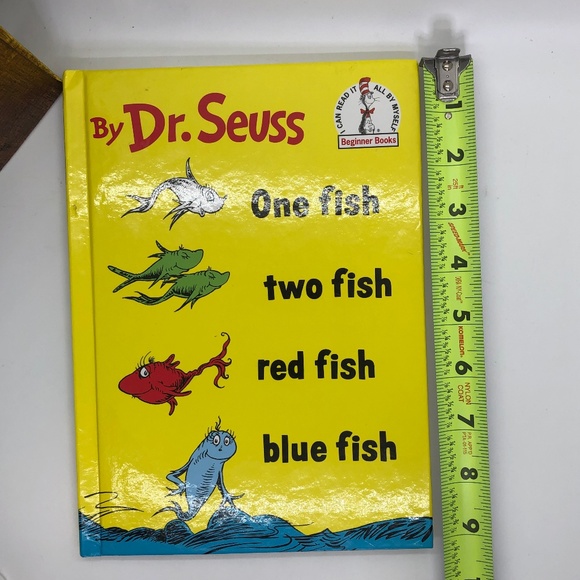 Dr. Seuss One Fish Two Fish Red Fish Blue Fish - Picture 14 of 15